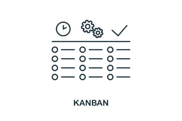 Kanban Icon for Embroidery Projects