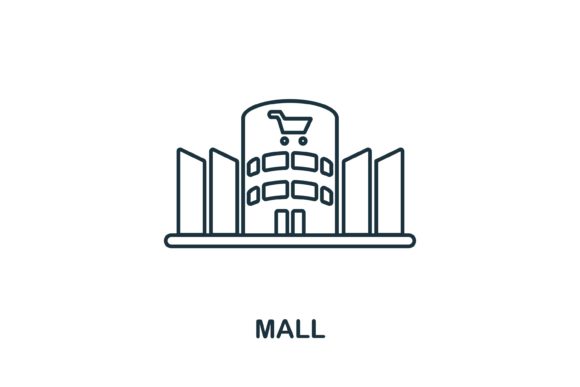Mall Icon: A Versatile Graphic Asset for Branding and Marketing