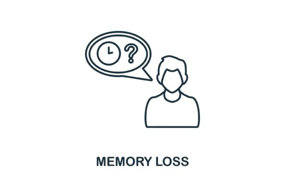 Memory Loss Icon for Crafting and Handmade Projects